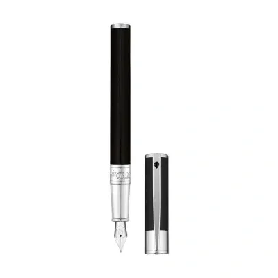 Dupont Writing Penne S-t- Dupont Mod. 260203 In Black