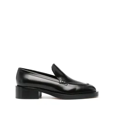 Durazzi Milano Leather Loafers In Black