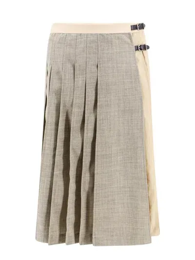 Durazzi Milano Skirt In Neutrals