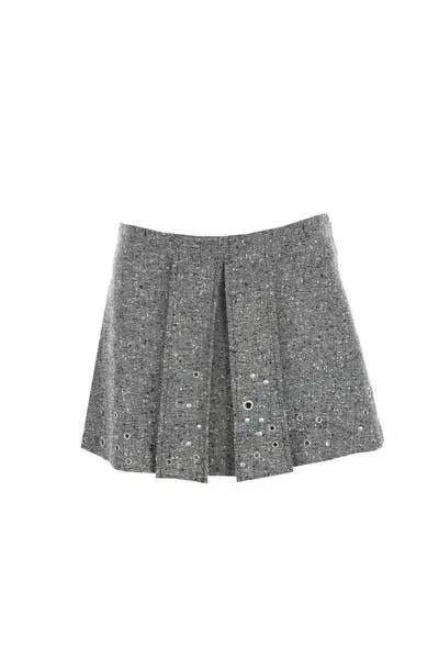 Durazzi Milano Eyelet Pleated M In Grey