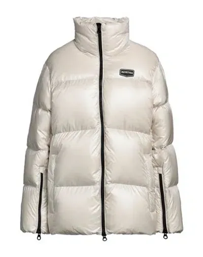 Duvetica Woman Puffer Cream Size 12 Polyamide In White