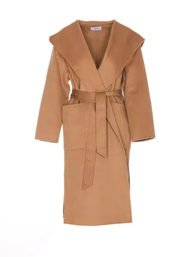 Dynamis Studio Coats In Beige