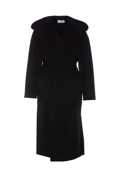 Dynamis Studio Coats In Black