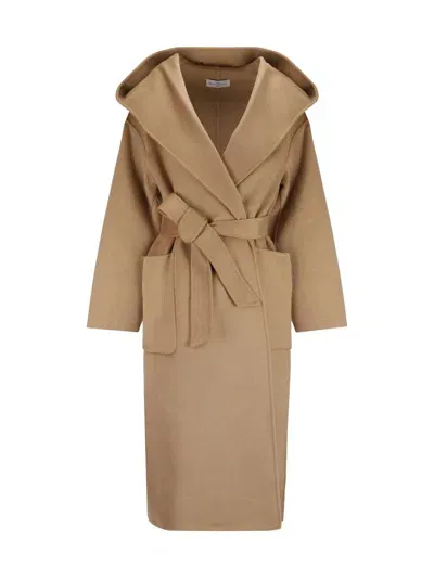 Dynamis Studio Coats In Brown