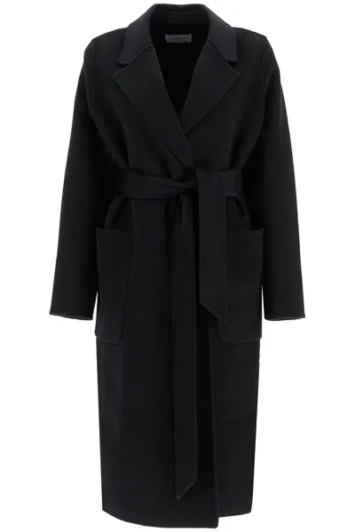 Dynamis Studio Long Milan Coat In Black