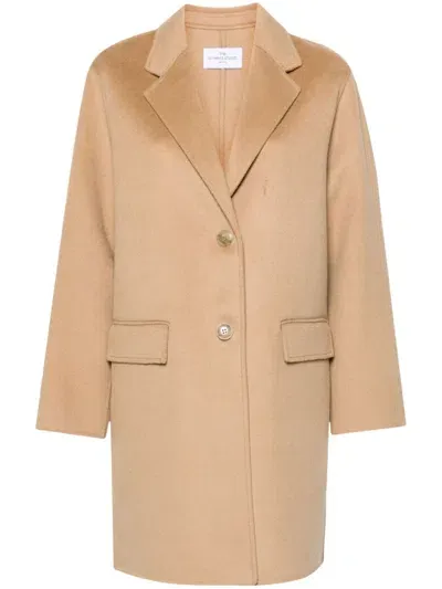 Dynamis Studio Oxford Coat In Beige