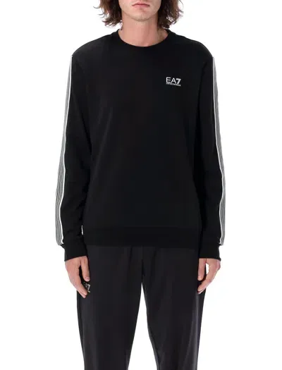 Ea7 Emporio Armani Sweatshirt In Black