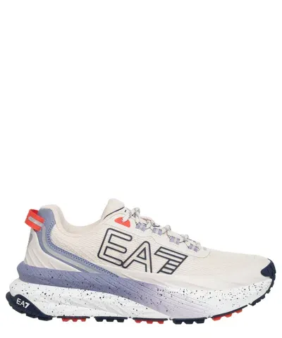 Ea7 Crusher Distance Sneakers In White