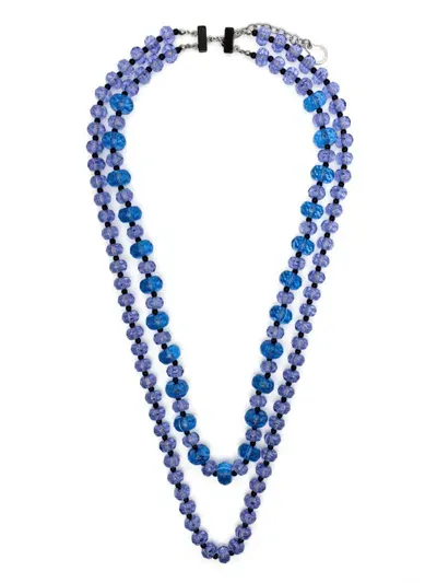 Ea7 Emporio Armani Necklace In Blue