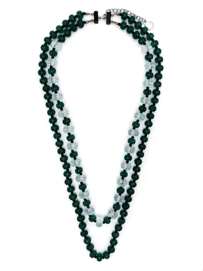 Ea7 Emporio Armani Necklace In Green