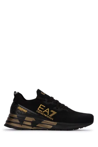 Ea7 Emporio Armani Sneakers In M701