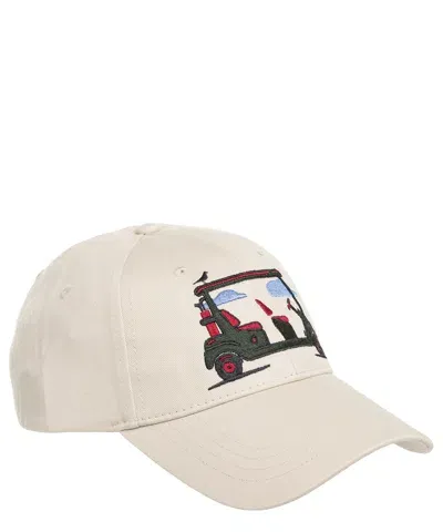 Ea7 Hat In Beige