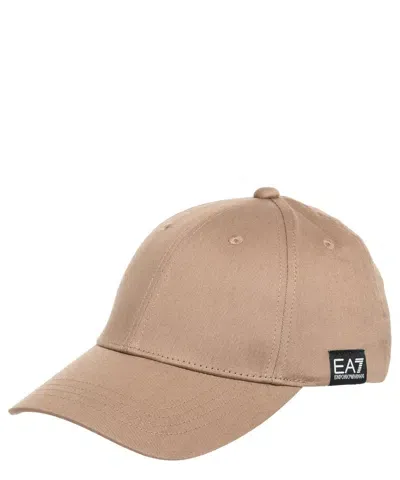 Ea7 Hat In Beige