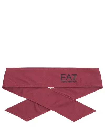 Ea7 Headband In Red