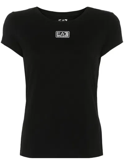 Ea7 T-shirt In Black