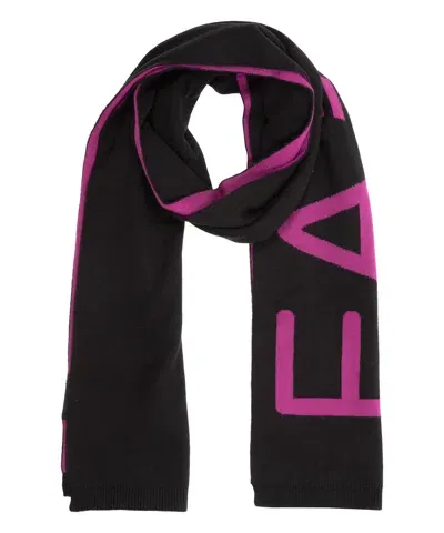 Ea7 Scarf In Black