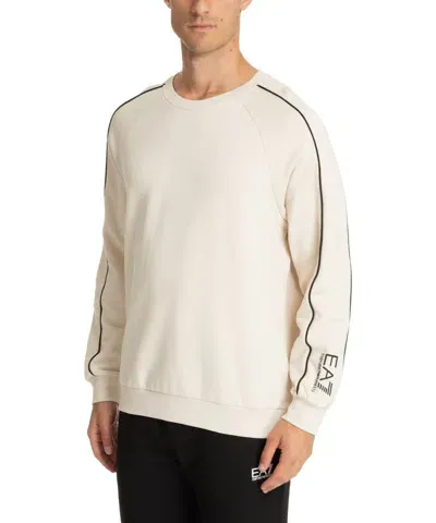 Ea7 Sweatshirt In White