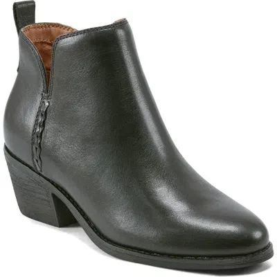 Earth Women's Marisole Slip-on Casual Booties In Black Leather