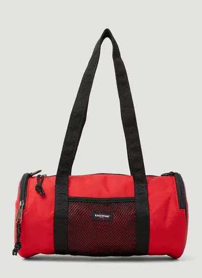 Eastpak X Telfar Medium Duffle Tote Bag In Red