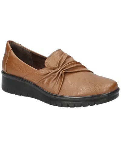 Easy Street Women's Faith Comfort Slip-on Flat In Tan