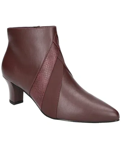 Easy Street Women's Falcon Dress Ankle Boots In Burgundy