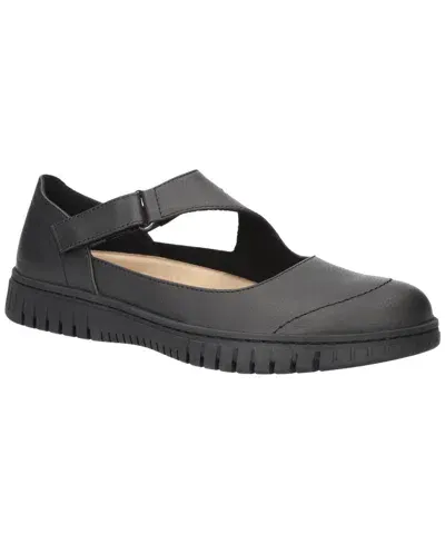 Easy Street Women's Joyful Mary Jane Comfort Flats In Black