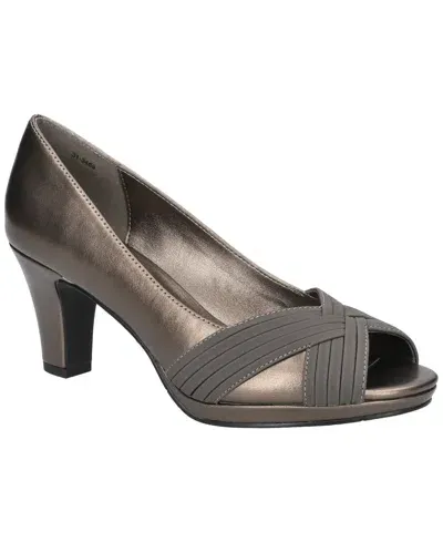 Easy Street Women's Lavish Platform Pumps In Pewter