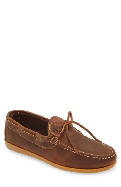 Easymoc Camp Moc Toe Boat Shoe In Honey