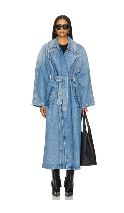 Eb Denim Kosmo Trench Coat In Luca