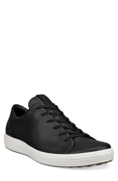 Ecco Soft 7 Premier Sneaker In Black