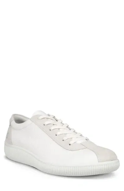 Ecco Soft Zero Sneaker In White/shadow White