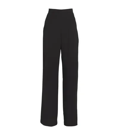 Edeline Lee Twist Tailored Trousers In Black