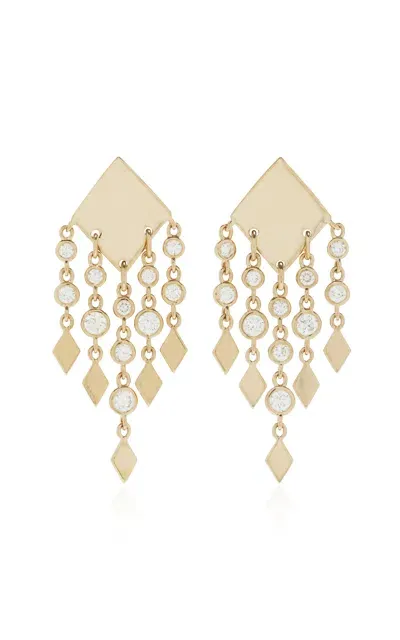 Eden Presley Shine 14k Yellow Gold Diamond Earrings