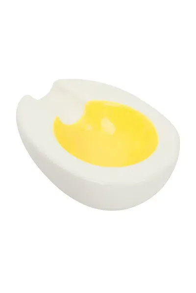 Edie Parker Egg Ashtray In White