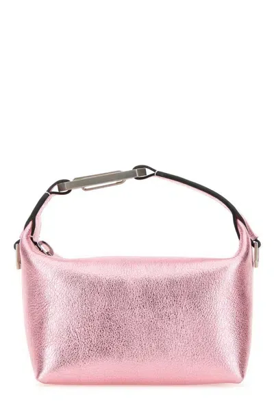 Eéra Pink Leather Moonbag Handbag