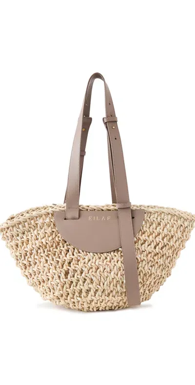 Eilaf Dom Large Earth Grey Bag Savanna Beige