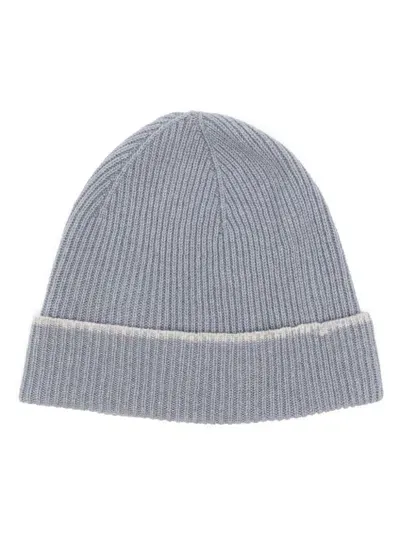 Eleventy Cashmere Beanie In Blue