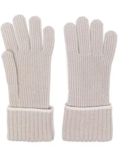 Eleventy Cashmere Gloves In Neutral