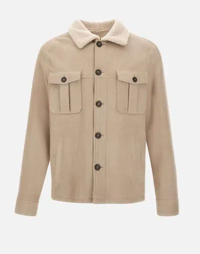 Eleventy Jackets In Beige