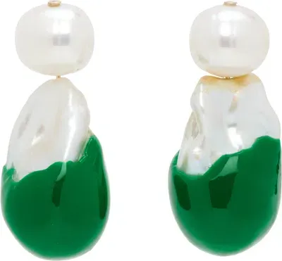 Eliou Green Corey Earrings In Multi