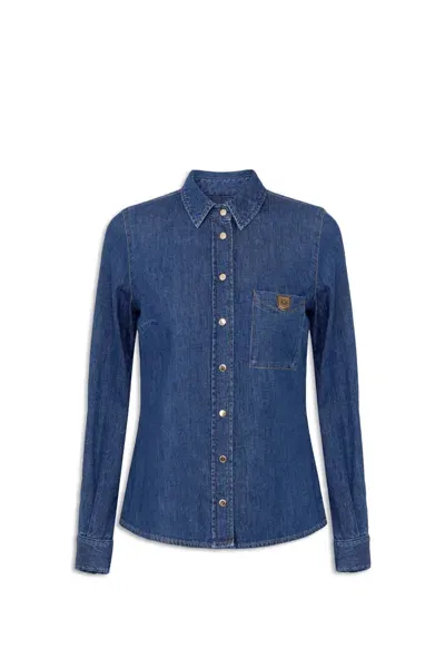 Elisabetta Franchi Shirt In Blue