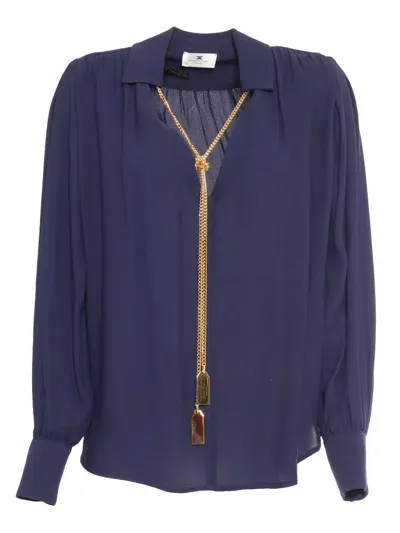 Elisabetta Franchi Shirt In Blue