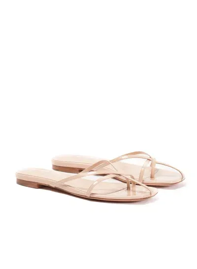 Elleme Etoile Sandal Patent Sand In Beige