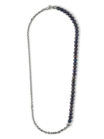 Emanuele Bicocchi Freshwater-pearl Chain Necklace In Metallic