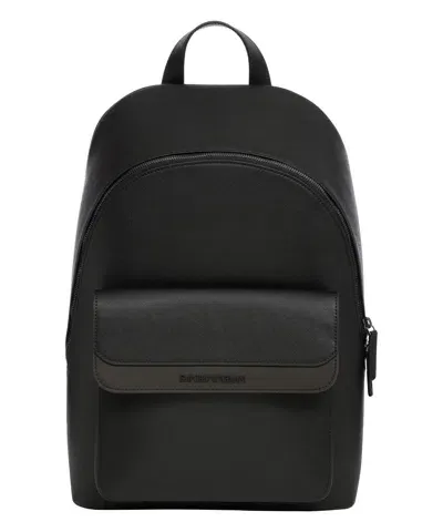 Emporio Armani Backpack In Black