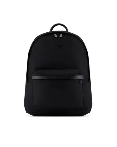 Emporio Armani Backpack In Black