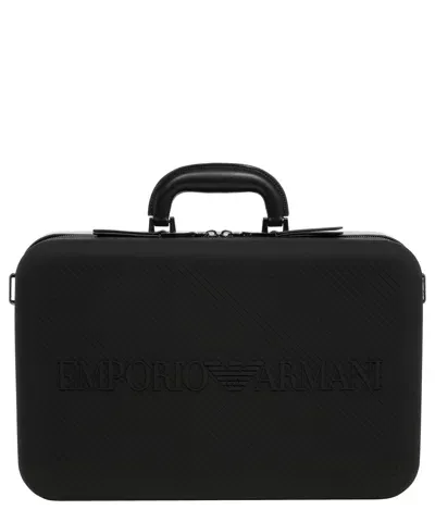 Emporio Armani Briefcase In Black