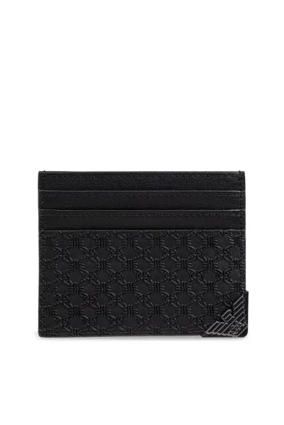 Emporio Armani Card Holder In Black