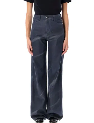 Emporio Armani Five Pockets Pant In Black