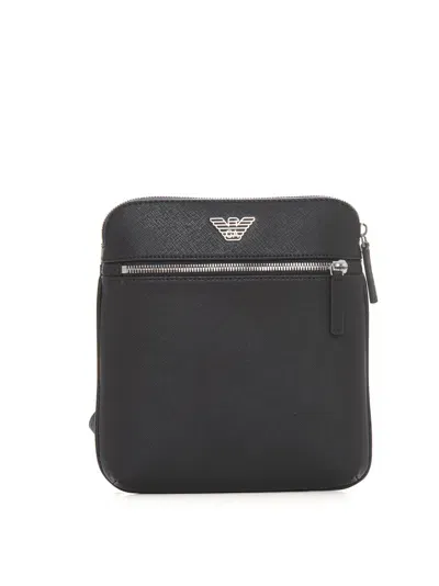 Emporio Armani Shoulder Bag In Black